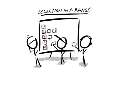 Selection in a Range